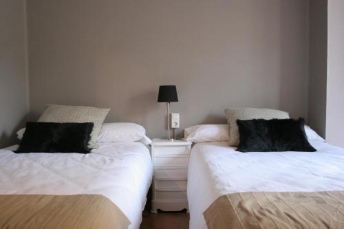 Postel nebo postele na pokoji v ubytování 7 Moons B&B