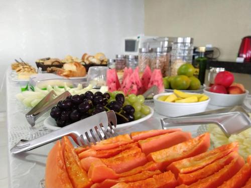 
Breakfast options available to guests at Confiance Hotel

