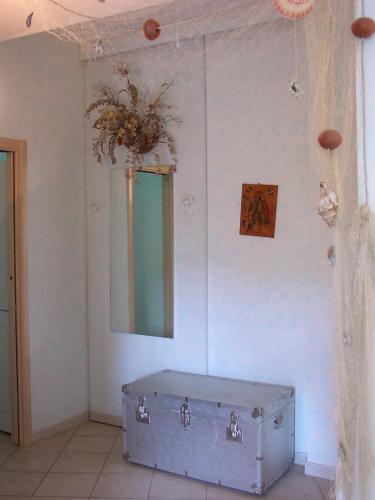 Ruang duduk di Casa Blu