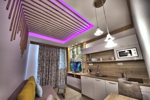 Matrix Primo Apartmentsにあるキッチンまたは簡易キッチン