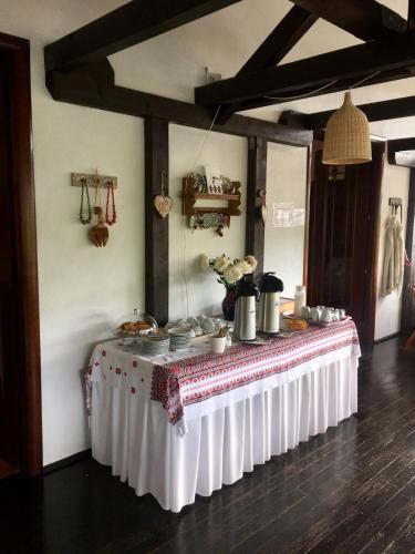 Mad på pensionatet eller i nærheden