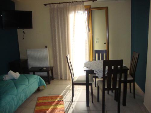 Posezení v ubytování Kafiona Guesthouse