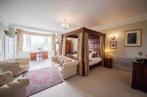 A seating area at Goldsborough Hall