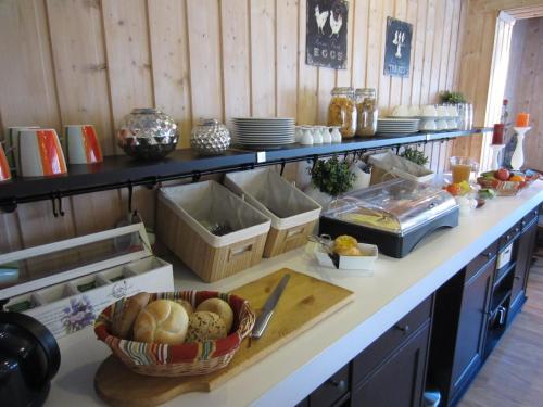 Jídlo v penzionu nebo okolí