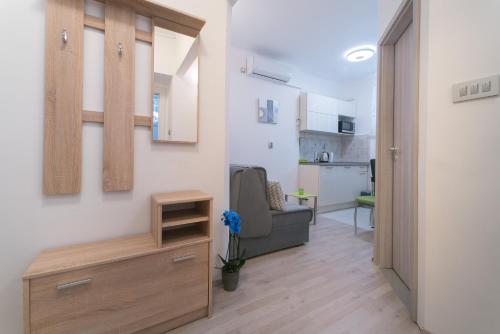 Kuchyňa alebo kuchynka v ubytovaní Apartman Elza