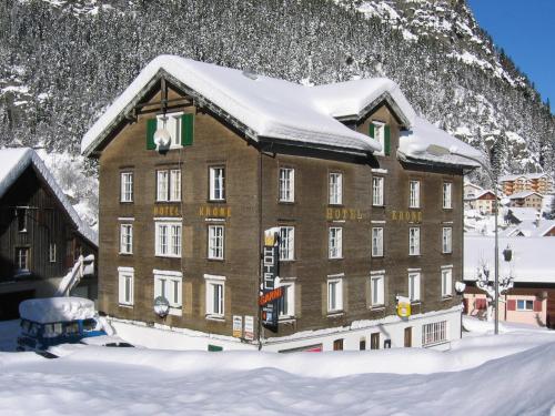 Chalet Hotel Krone en invierno