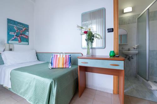Koupelna v ubytování Hotel Sultano