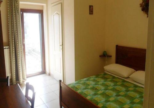 Katil atau katil-katil dalam bilik di La Locanda al Castello