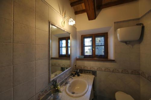 Agriturismo Bagnaia tesisinde bir banyo