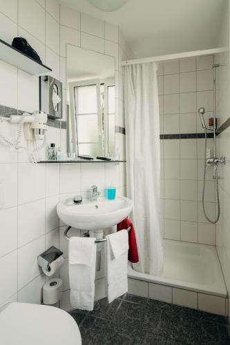 Vannituba majutusasutuses Bienenberg - Das Genusshotel im Grünen - Liestal