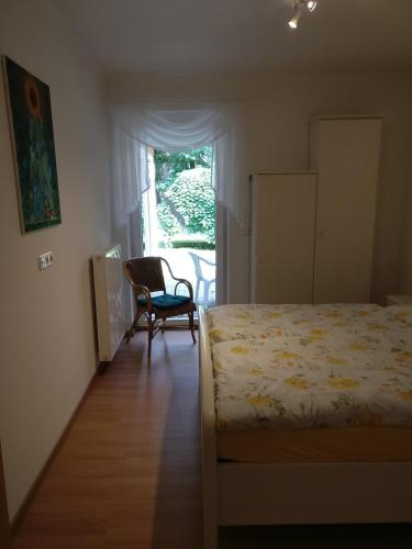 Ένα ή περισσότερα κρεβάτια σε δωμάτιο στο Ferienhaus Wahlers