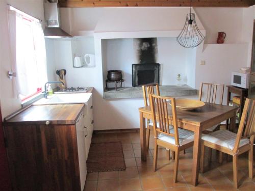Köök või kööginurk majutusasutuses Casas de Lava