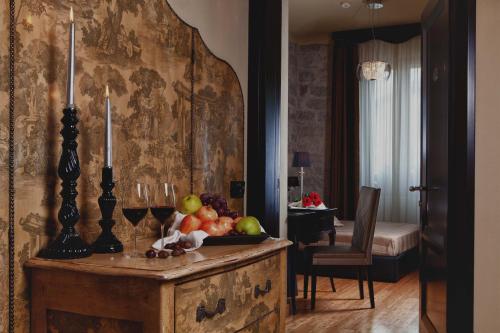 Nourriture dans l'hôtel ou à proximité