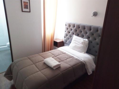 Katil atau katil-katil dalam bilik di Hotel Ceynes Cajamarca