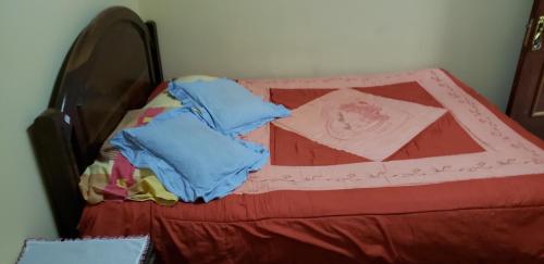 Katil atau katil-katil dalam bilik di Hotel Santusa