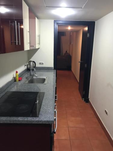 Dapur atau dapur kecil di Chalets in Porto Sokhna - Pyramids - Families Only