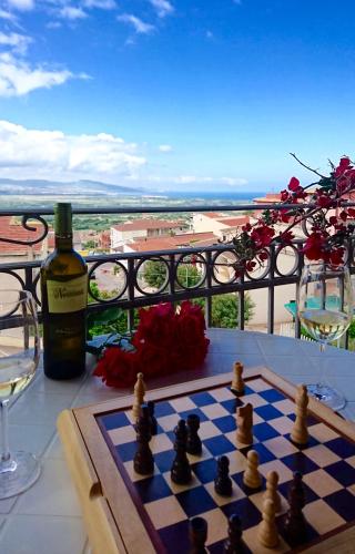 Balkoni atau teres di Borgo Bellavista Badesi