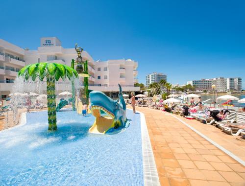 Parque acuático en el aparthotel o cercanías