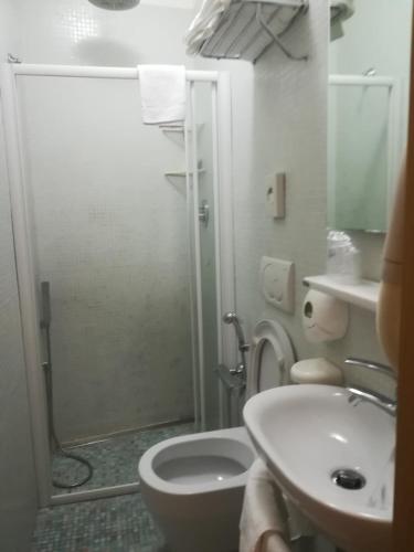 Et badeværelse på Hotel Centrale