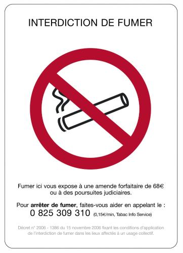 a sign that reads no trump fires violators at Hôtel Saint Pierre Boutique-Hôtel in Saumur