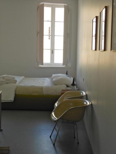 Katil atau katil-katil dalam bilik di B&B Bloc G