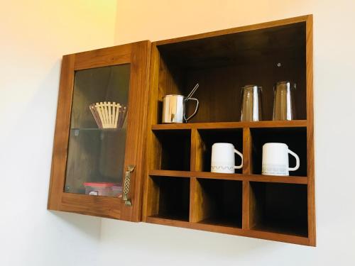 Kaffee-/Teezubehör in der Unterkunft Twin Blocks Nature Resort