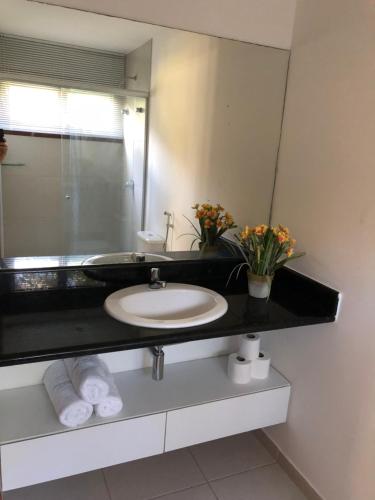 Kúpeľňa v ubytovaní Eco Flecheiras Residence