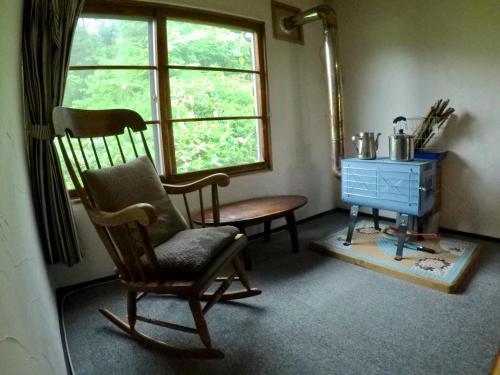 Posezení v ubytování NORD house 自然豊かな家 - Manji Village - 66m2