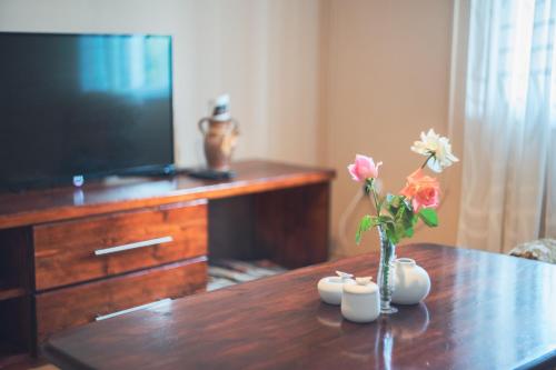 Televisyen dan/atau pusat hiburan di Apartment Maric