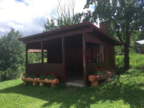 Κήπος έξω από το Casa Oana Ioana
