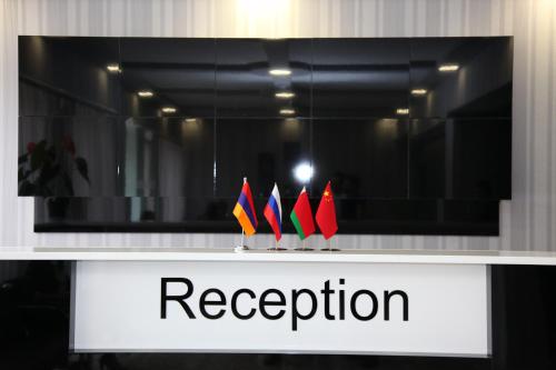Vstupní hala nebo recepce v ubytování Hotel Felisa Gyumri