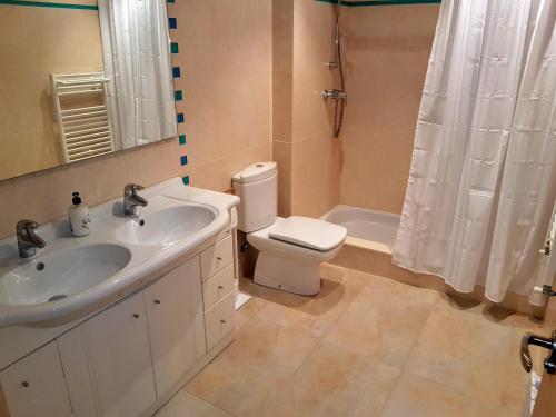 Kylpyhuone majoituspaikassa El Collado
