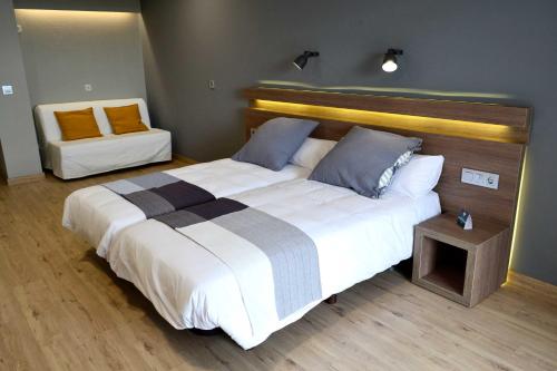 Postel nebo postele na pokoji v ubytování Hotel Alda Sada Marina