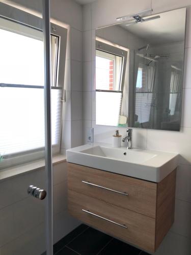 Et badeværelse på Strandhütte