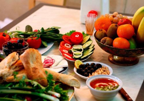 Jídlo v hotelu nebo okolí