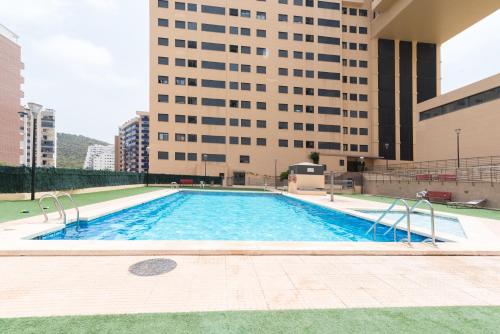Bazén v ubytování Edificio Puerta mitica nebo v jeho okolí