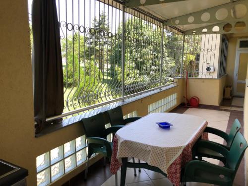 Balkon oz. terasa v nastanitvi Ulpiana Apartment