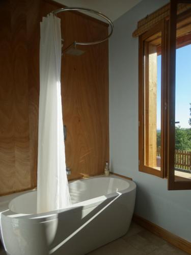 Ένα μπάνιο στο Gite colombe des bois