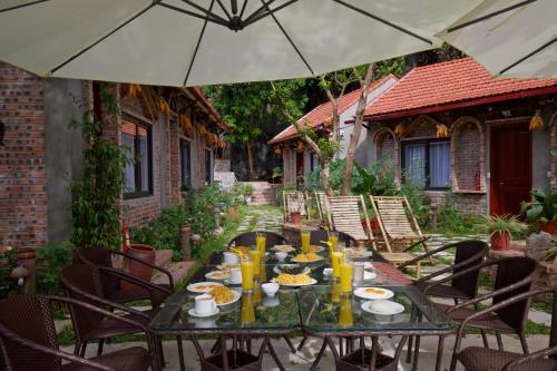 Zahrada ubytování Tam Coc Lakeside Homestay