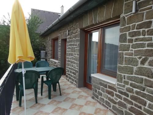 Patio nebo venkovní prostory v ubytování László Apartman