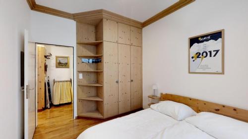 Postel nebo postele na pokoji v ubytování Haus Westend 1
