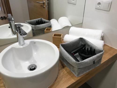 A bathroom at Apartamentos Areas