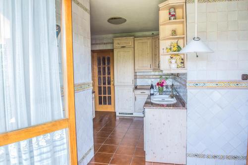 Kjøkken eller kjøkkenkrok på Casa Pichon Etxea