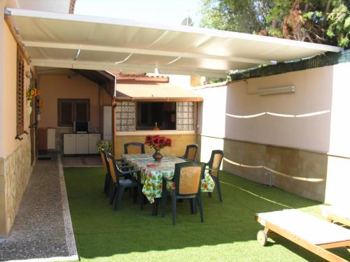 Patio nebo venkovní prostory v ubytování Siracusa Solemare
