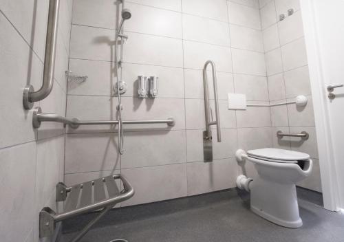 Koupelna v ubytování Piamarta Apartments