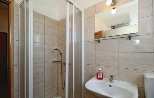 Koupelna v ubytování Apartments Vesna
