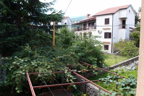En hage utenfor Villa Lina