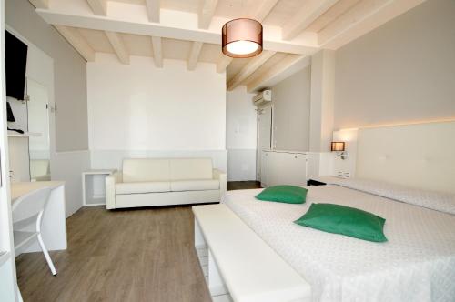Cama o camas de una habitación en Hotel Austria