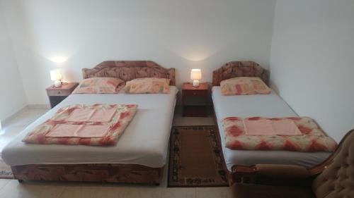 Ein Bett oder Betten in einem Zimmer der Unterkunft Apartmani Vitic