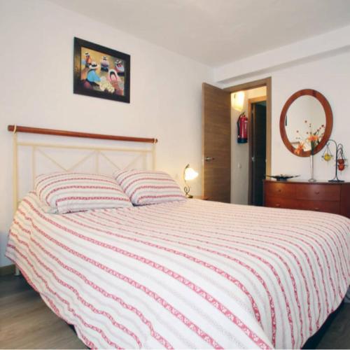 Postel nebo postele na pokoji v ubytování Casa las tres Conchas